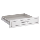 Summerset 26" Stainless Steel Utensil Drawer featuring durable #304 stainless steel construction, perfect for outdoor kitchens.